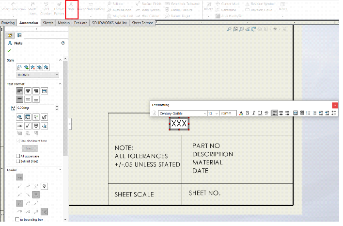 CREATE CUSTOM DRAWING TEMPLATE IN SOLIDWORKS. - P CAD CAM Customization ...